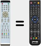 Replacement remote control for REMCON1315